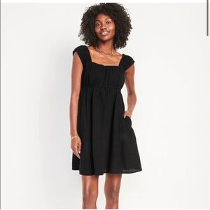 Old Navy Gauze Bow Back Dress